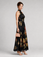 Sior | Vestido Midi de Alças Florais