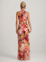 Elisabetta | Vestido Maxi de Impressão Floral com Alças