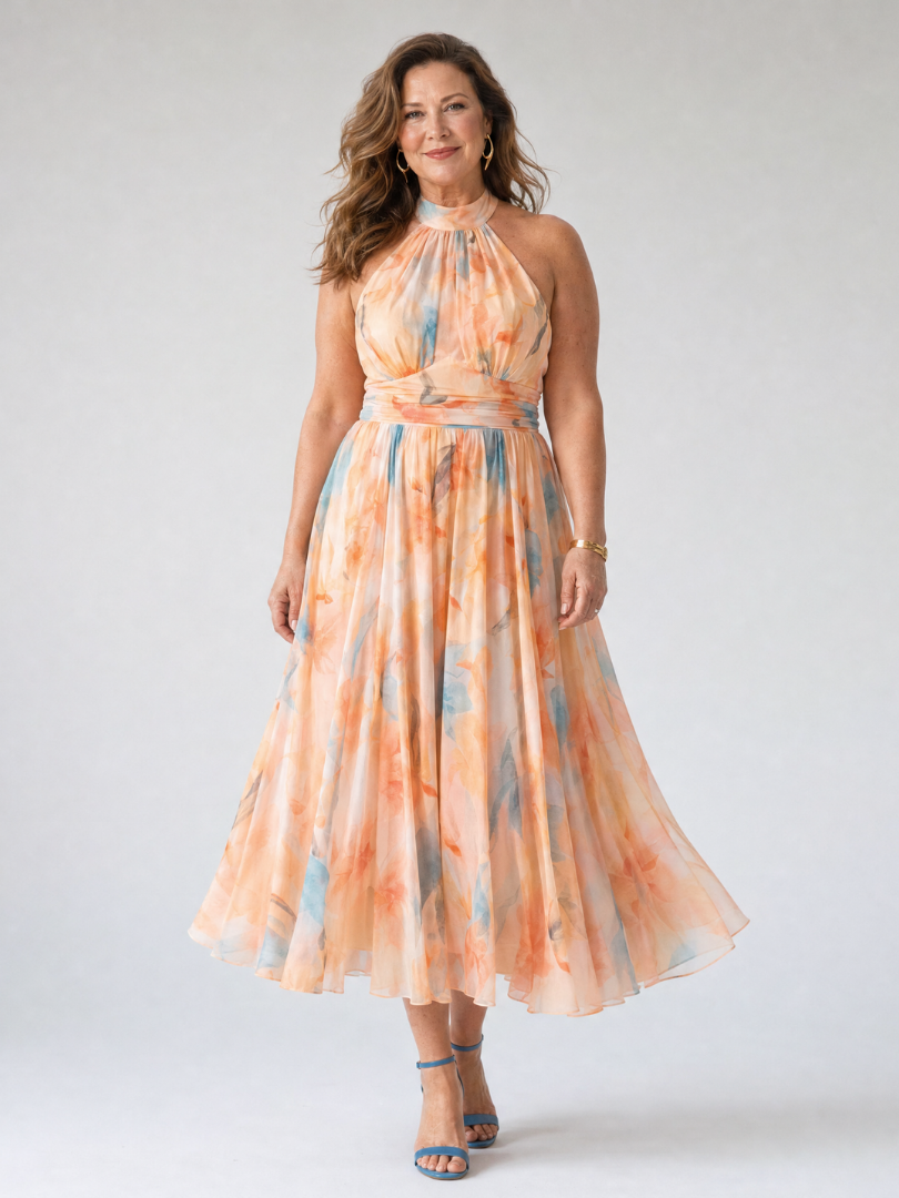 Elin | Vestido Midi com Alças