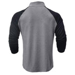 Camisa de algodão com gola subida