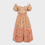 Valentina - Vestido Floral Coral
