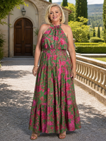Rowen | Vestido Midi com Alças Drapadas