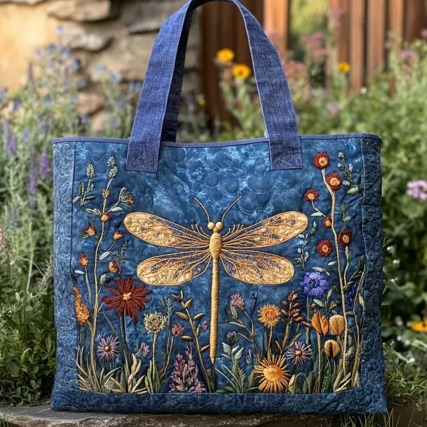Saco Tote Almofadado Libélula