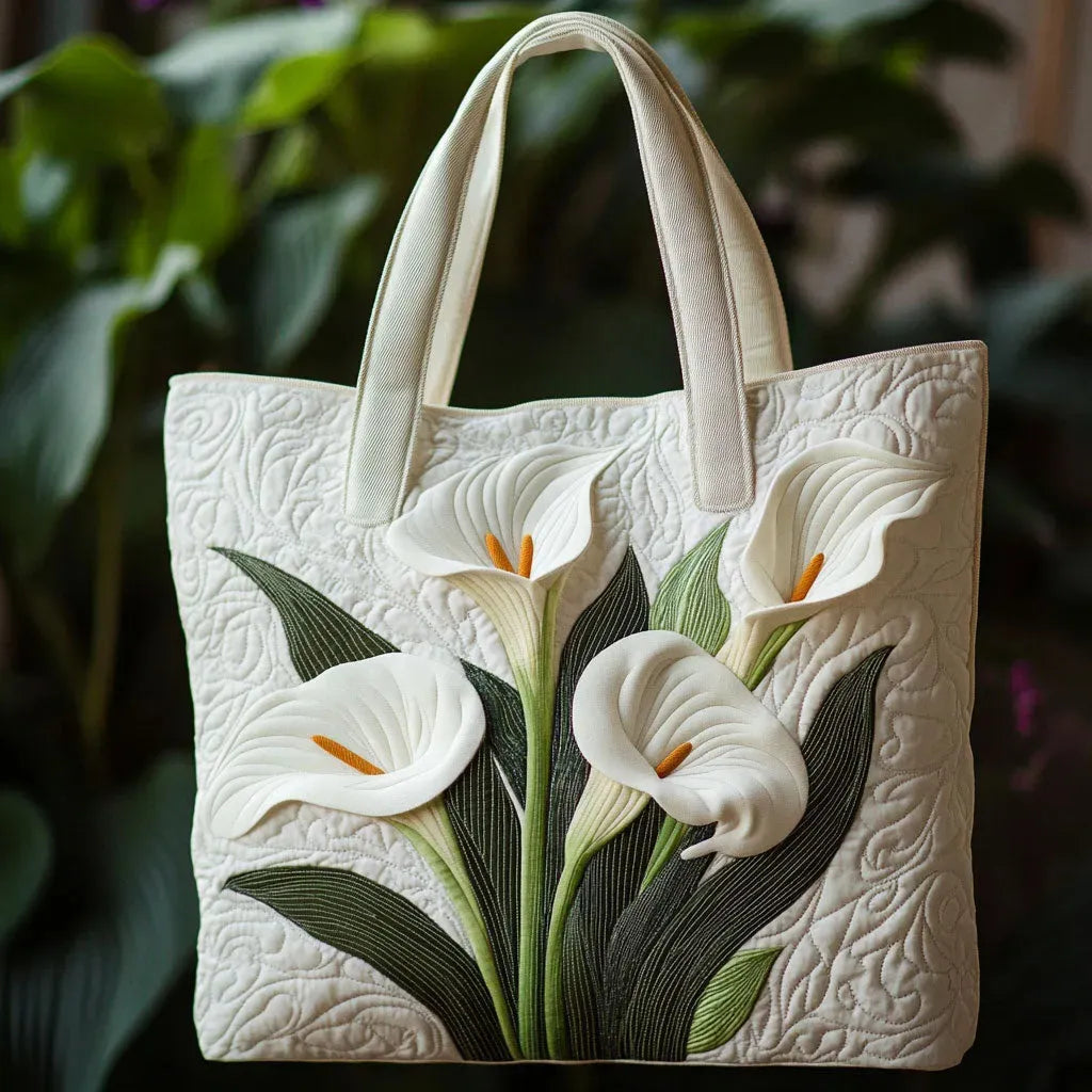 Bolsa Tote Almofadada de Conchas Brancas