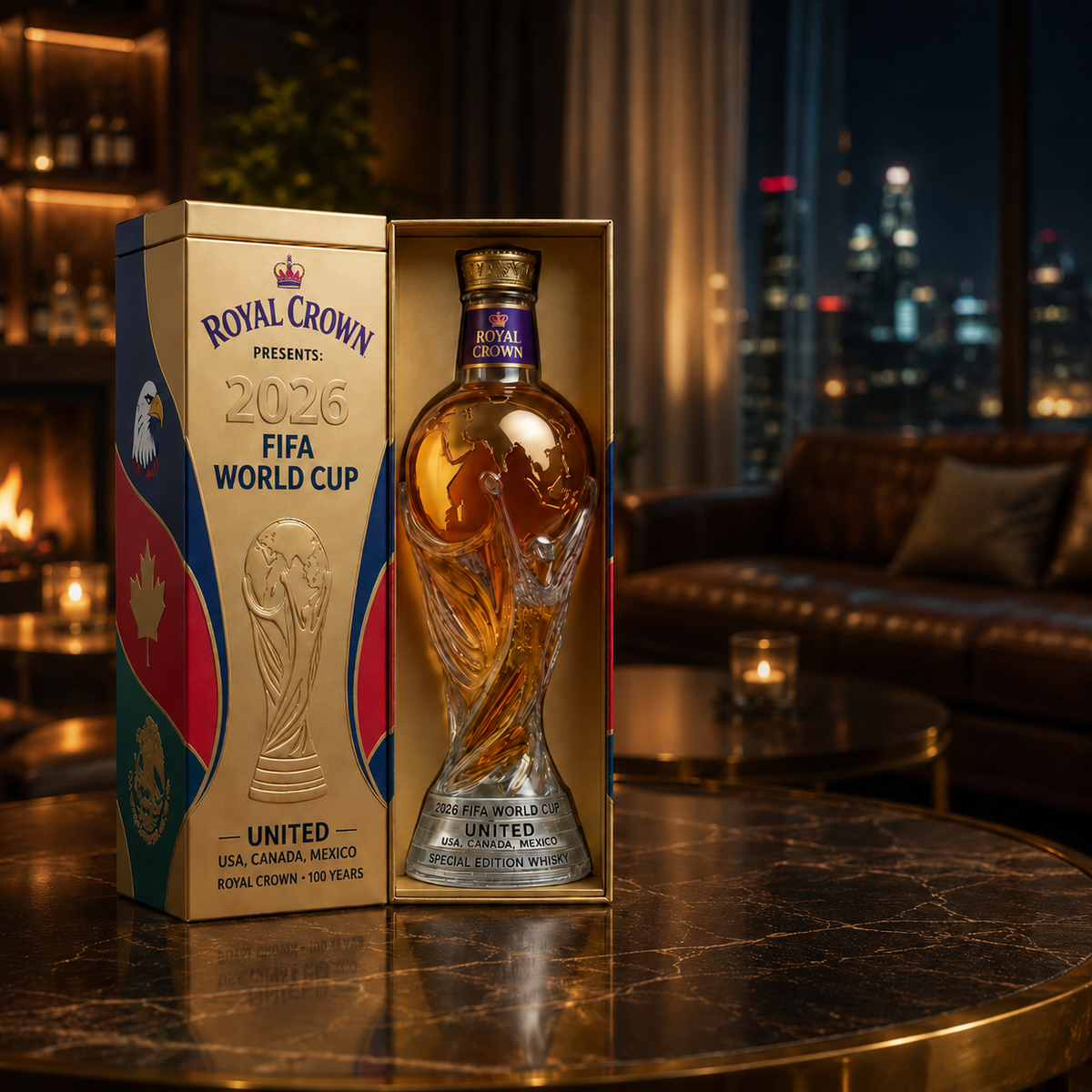 Garrafa de Whisky - Edição Mundial 2026
