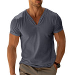Camisa Henley - Corte Ajustado Movimento