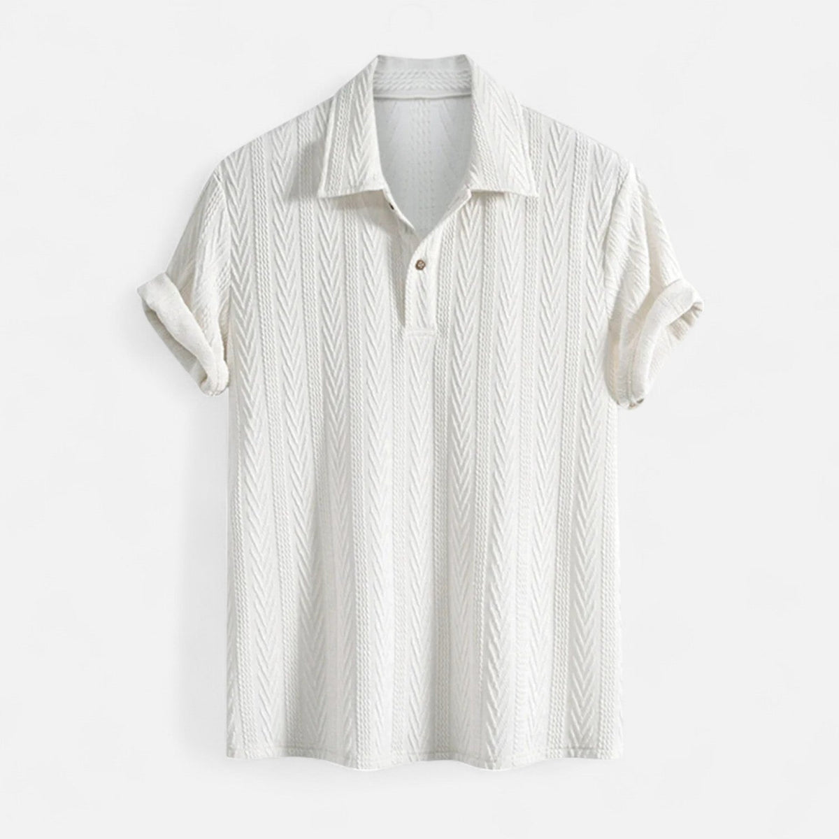 Camisa Polo - Gola Malha Jacquard