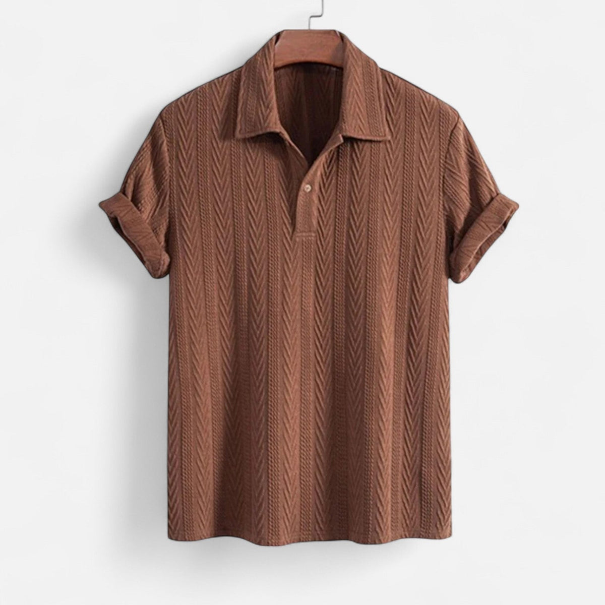 Camisa Polo - Gola Malha Jacquard