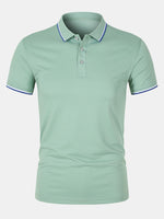 Camisa Polo - Fecho de Botão Malha