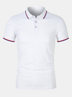 Camisa Polo - Fecho de Botão Malha