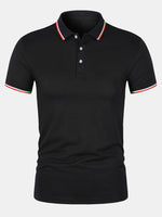 Camisa Polo - Fecho de Botão Malha