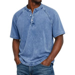 Pedro - T-Shirt Vintage com Botões