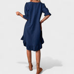 Sassa - Vestido casual com folhos