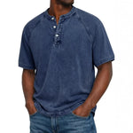Pedro - T-Shirt Vintage com Botões