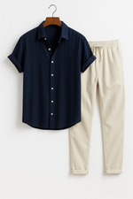 Conjunto de Camisa e Calças - Verão