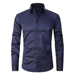 Camisa - Mistura Poliéster Sem Rugas