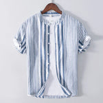 Camisa - Design Listrado Respirável