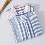 Camisa - Design Listrado Respirável