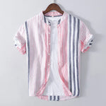 Camisa - Design Listrado Respirável