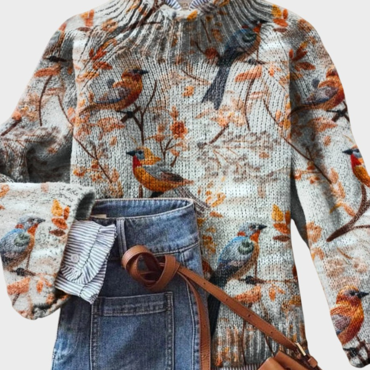 Mónica - Camisola de Malha Artística