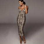 Leopardo - Vestido Justo Sexy