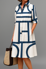 Selena| Vestido midi elegante
