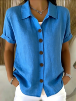 Sara | Blusa com Botões Frontais