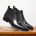 Pedro - Botins Chelsea em Couro